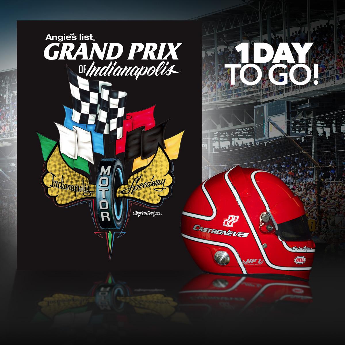 Troy Lee Designs (@troyleedesigns) on Twitter photo 2 days to go until #TLD's <a href="/h3lio/">Helio Castroneves</a> lines up for his 300th start & celebrates his 40th birthday @ the #GPofIndy! <a href="/IMS/">Indianapolis Motor Speedway</a> 2 days to go until #TLD's <a href="/h3lio/">Helio Castroneves</a> lines up for his 300th start & celebrates his 40th birthday @ the #GPofIndy! <a href="/IMS/">Indianapolis Motor Speedway</a>
