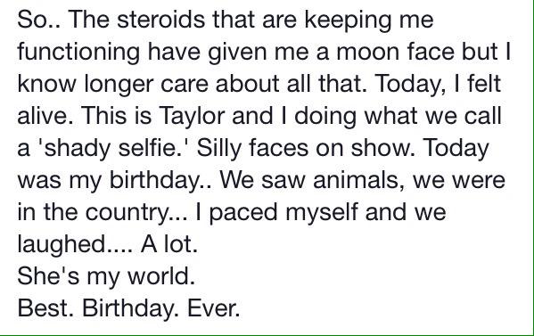   Good for U lady Happy Birthday to ya (Stevie Wonder style) 