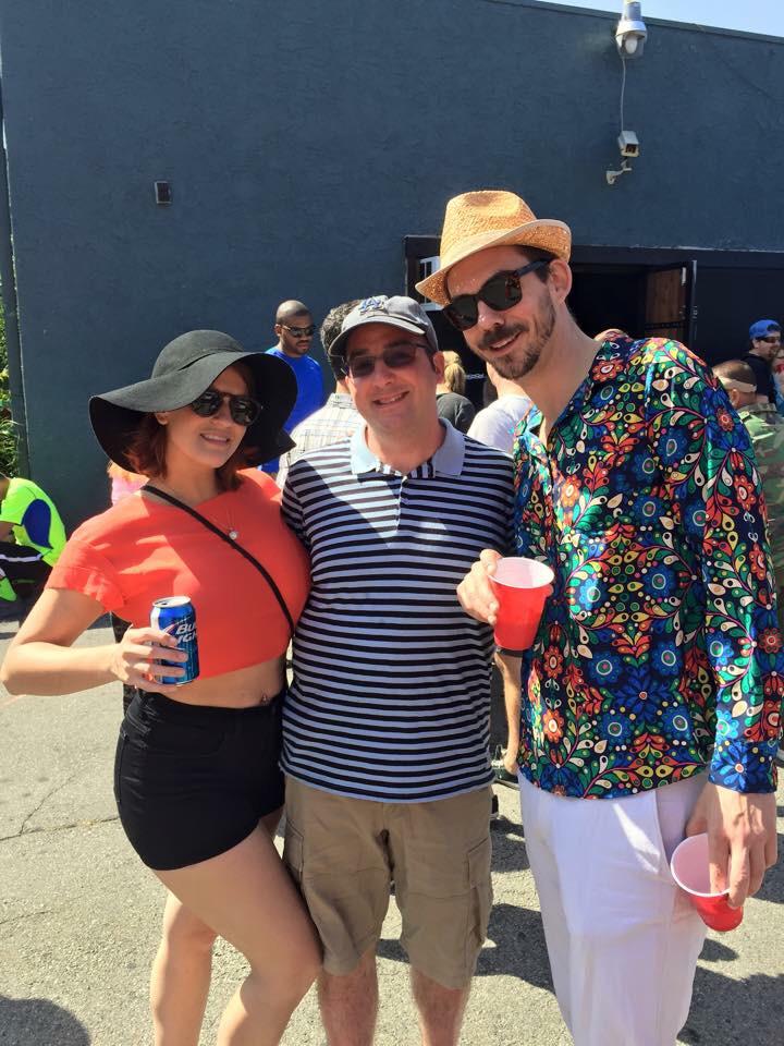 WAKADodgeball's tweet photo. A few of our players looking stylish at the End of Season Party at #overpass in silverlake http://t.co/5uy5N0hvaZ