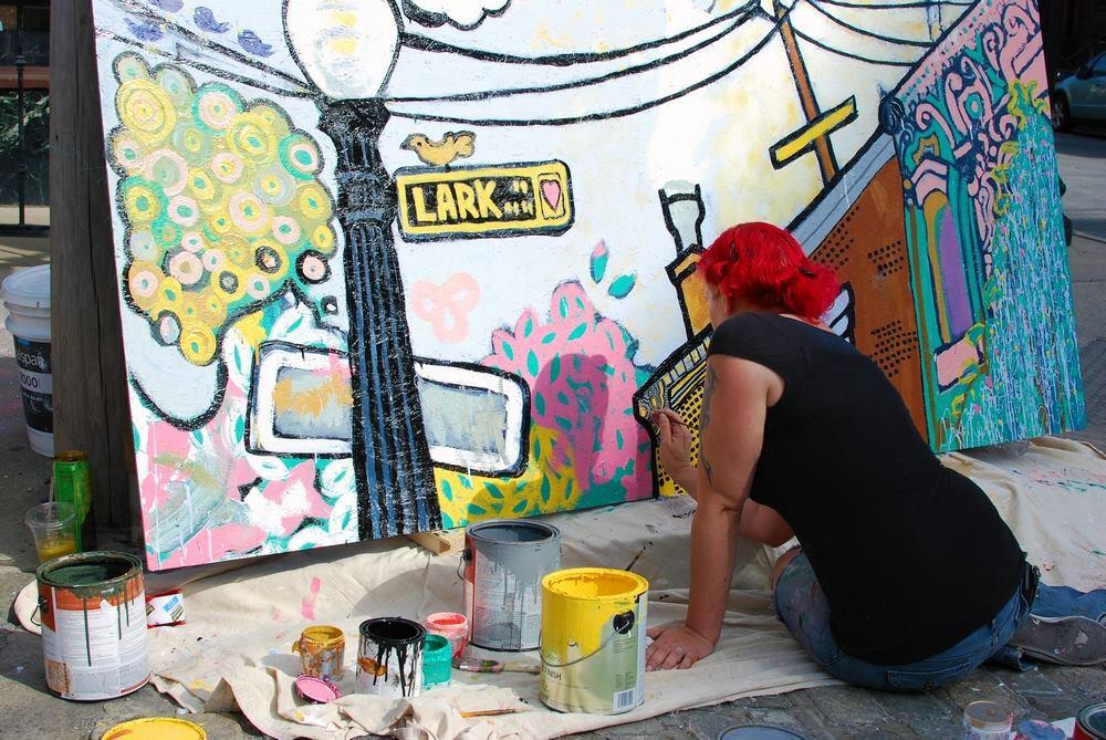 acgallery's tweet photo. Photo by Jasenka Grujin from Art on Lark 2014. Submit your work today! #ArtOnLark #ACGOnLark #creARTivity #bepARTofit http://t.co/1glEKAebXe
