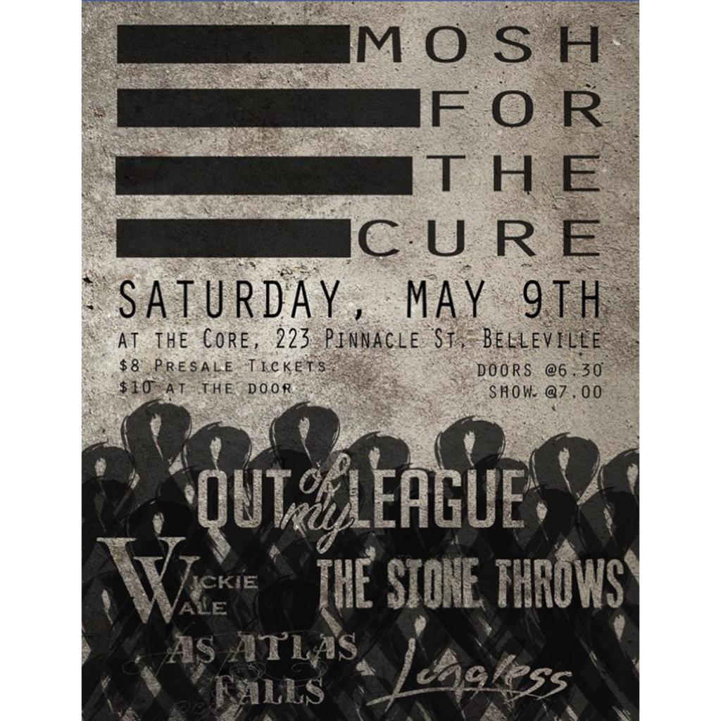 Going hard in Belleville tomorrow night with our bros in <a href="/lunglessband/">Ł Ū Ń G Ł Ë $ $</a>