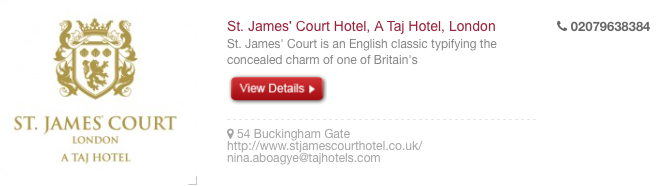 yourrishtaa's tweet image. A big thanks to St. James' Court Hotel, A Taj Hotel, for registering online #stjamescourthotellondon #venues