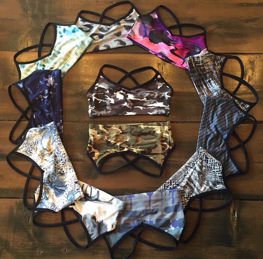 PublicMyth's tweet photo. PRINTS! ππππβ€οΈ Its spring which means it's time to show off your funky #CrossBackCamiBra π http://t.co/r7gFb7hLqJ http://t.co/wtvwmvOo7l
