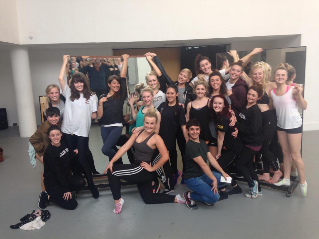 JAZZCOMPANY2015's tweet photo. amazing week with the lovely @MandyMontanez01! nice to have her back and creating another brilliant piece for tour 💕 http://t.co/hPebTbZfkX