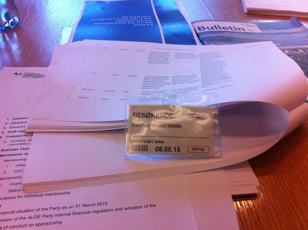 ALDEIndMembers's tweet photo. Approving 130 new #individualmembers @ALDEParty in #Oslo. Welcome! http://t.co/IIsYhZ6bff