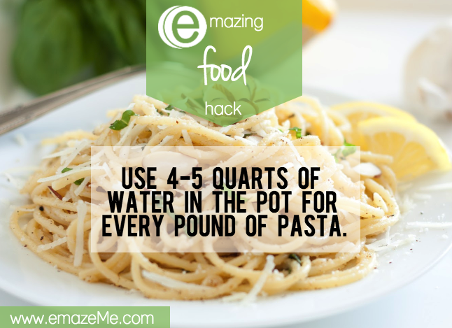 Remember this emazing #hack when you're cooking that #pasta you picked up from your favorite grocery store or market!