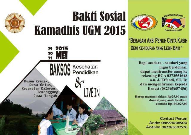 KMB_Adhitana's tweet photo. Mari,KMB-ers!!! Mari bergabung melaksanakan Bakti Sosial dgn teman" dari UGM http://t.co/p20xYUoROX