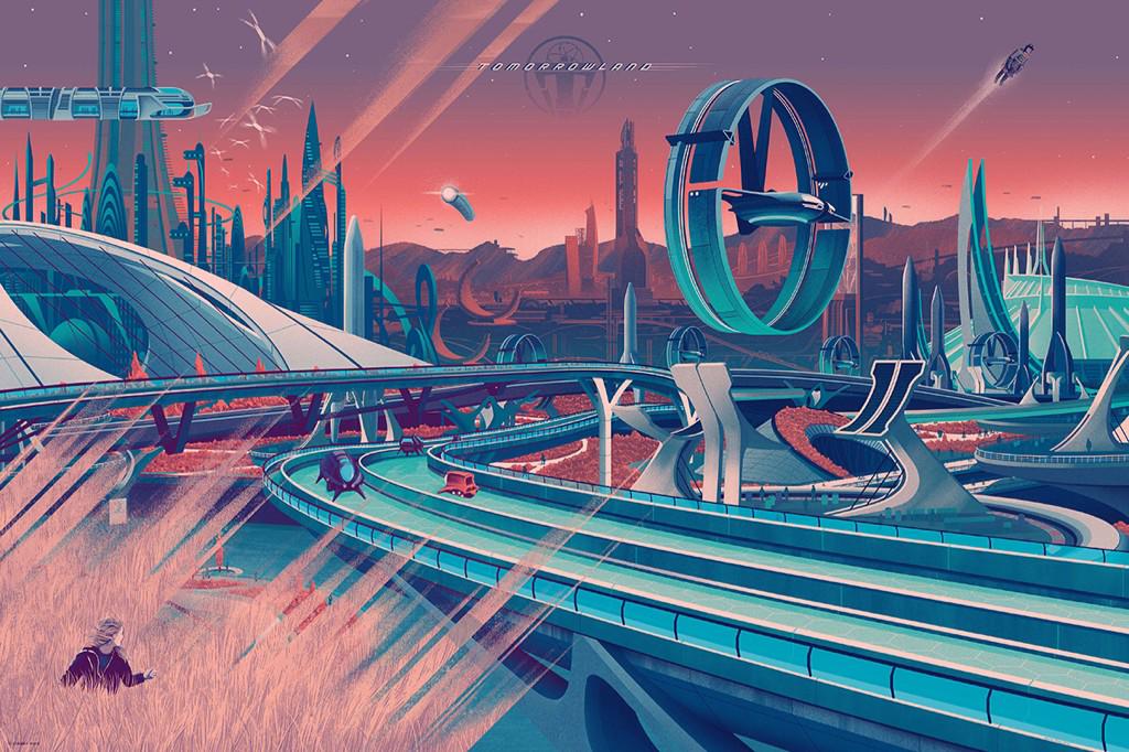 0bFuSc8's tweet photo. .@tragicsunshine x #TOMORROWLAND prints for @MondoNews
(available May 22)
#TakeBackTomorrow #StopPlusUltra http://t.co/0sWwFo6vSs