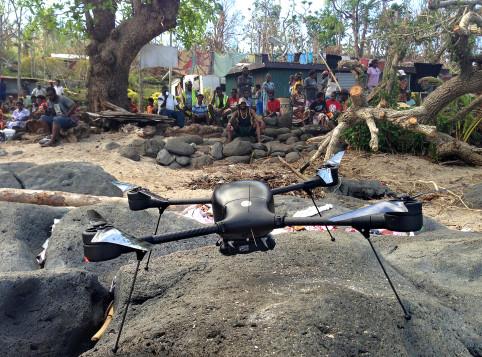 WIRED's tweet image. In cyclone-ravaged Vanuatu, a drone helps survey 2,500 sq. acres of damage wrd.cm/1EVb1qr