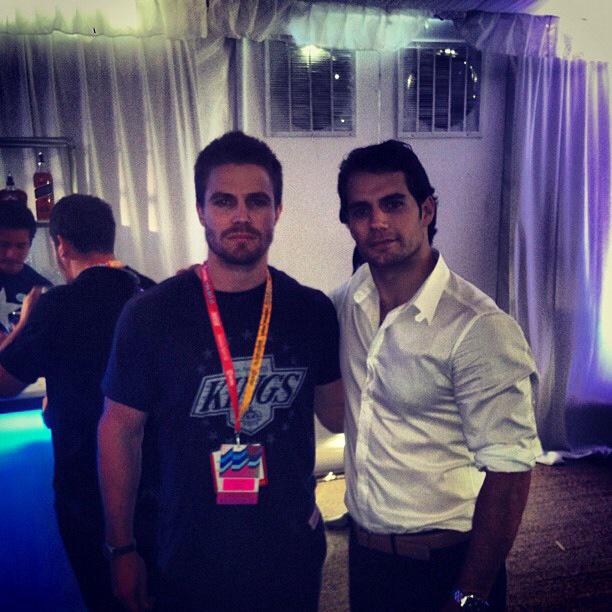Happy Birthday to seen here with Henry Cavill (Superman) at Comic Con 2012. 