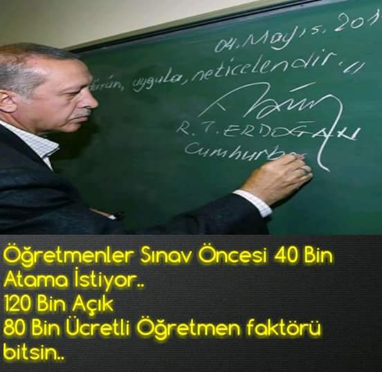 halilharmanc's tweet photo. #HukumetYapar40BinOgretmeniHazirandaAtar
@RT_Erdogan @Ahmet_Davutoglu @NumanKurtulmus @MEBNabiAvcii @memetsimsek http://t.co/UAdyMobfIz