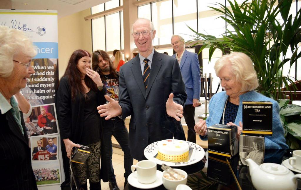 Happy 80th birthday to \Big\ Jack Charlton legend 