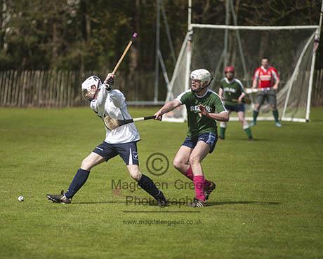 MagdalenGreen's tweet photo. England vs Ireland #Shinty #Hurling  Match - #St Andrews #Fife Scotland  #photography @worldofshinty http://t.co/jLNi7G9RnG