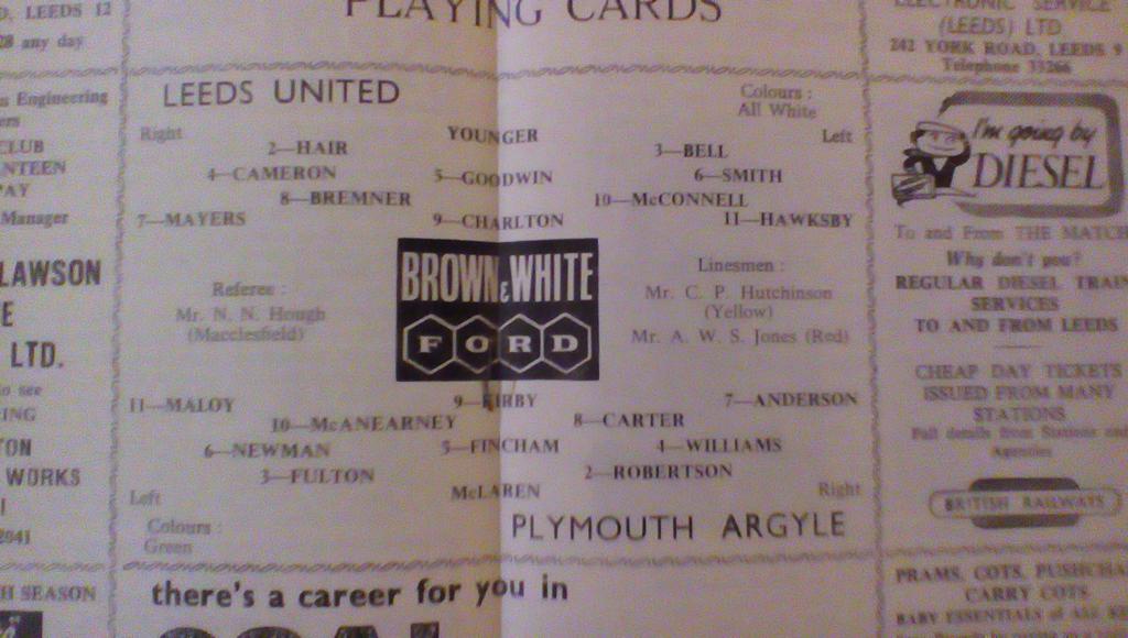 Happy 80th Birthday Jack Charlton. Not always a centre half. 
