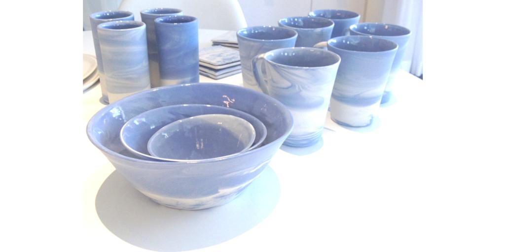 paletteparlor's tweet photo. New shipment fr @Haandmade just in time! #mothersday #graduation. #carolinablue #cloudware http://t.co/v2VOo6Ciym http://t.co/tpMTDVZUix