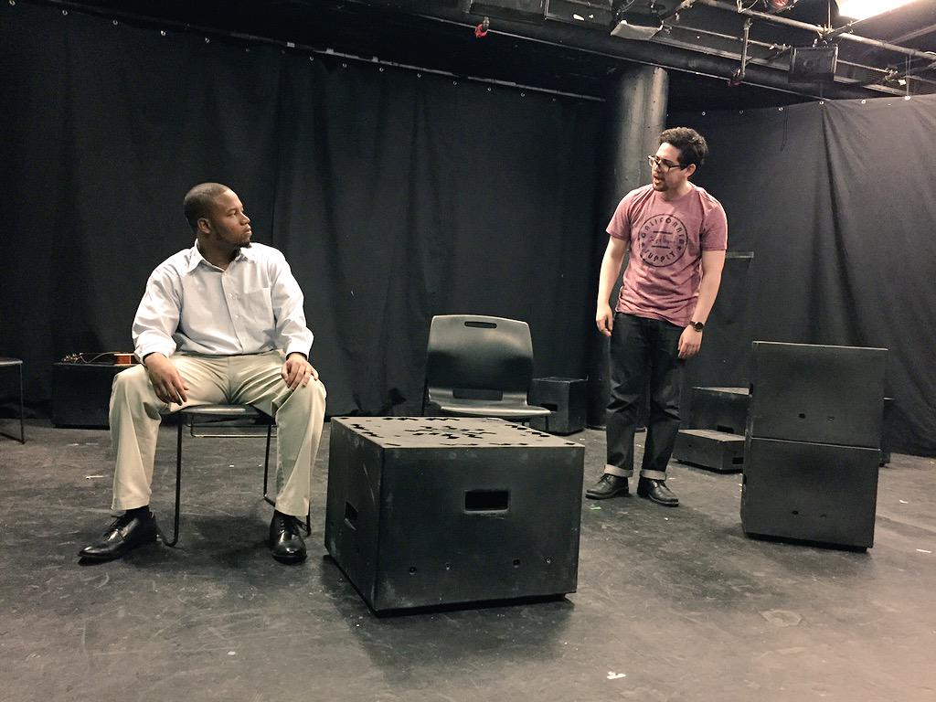 Pace_NY2LA's tweet photo. SHOWCASE IS A HAPPENIN' @PacePerfArts !! Cheers to our first run thru! Check us out MONDAY @StLukesTheatre @ 2 &amp; 6pm! http://t.co/fefO9dhNPy