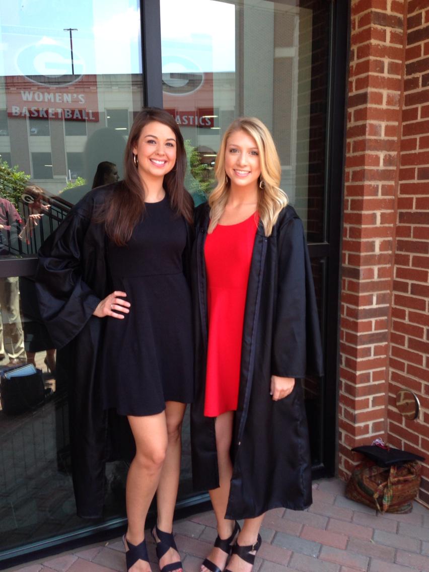 lynn_yearous's tweet photo. #Terry15 Caitlin and Chelsea before the convocation. So proud of you both! You are amazing ladies! http://t.co/FwcYDBH15R