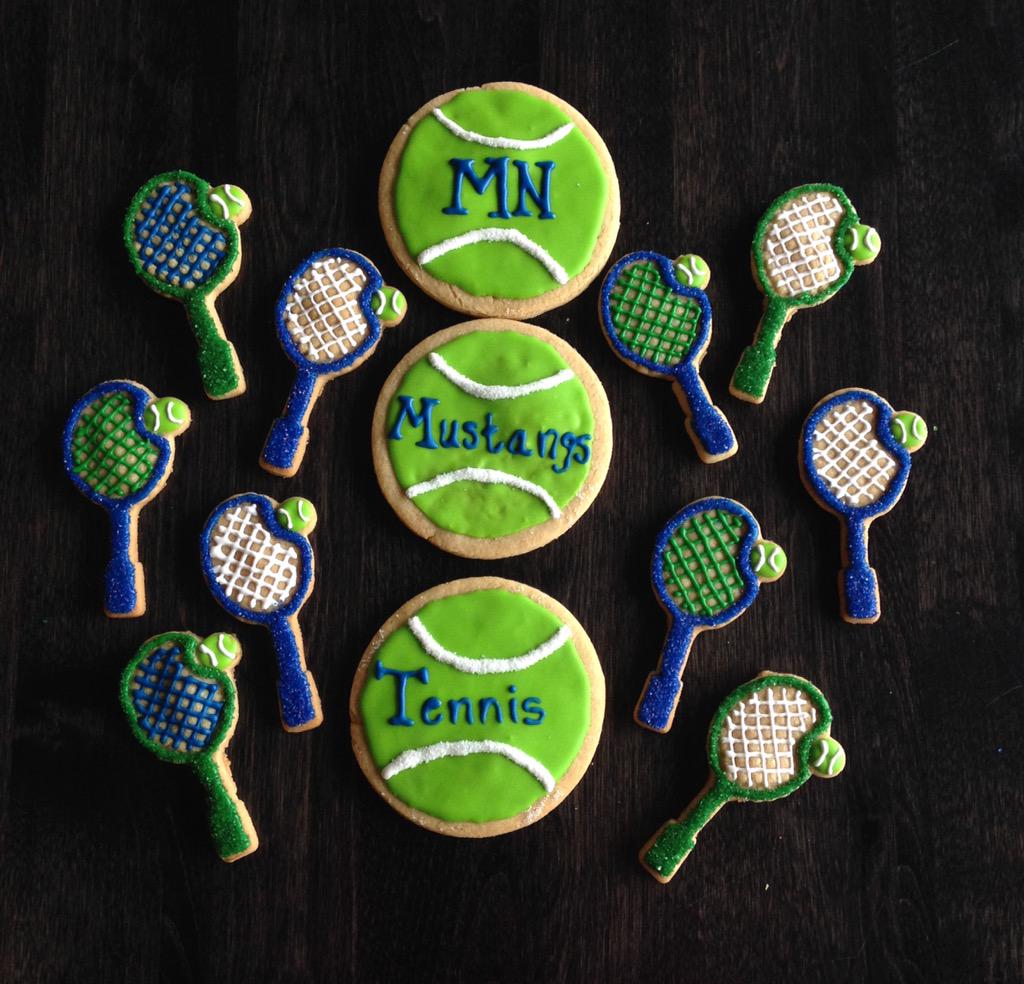 Cookies for the girls JV Tennis Team! Good Luck at Papio Invite tomorrow!