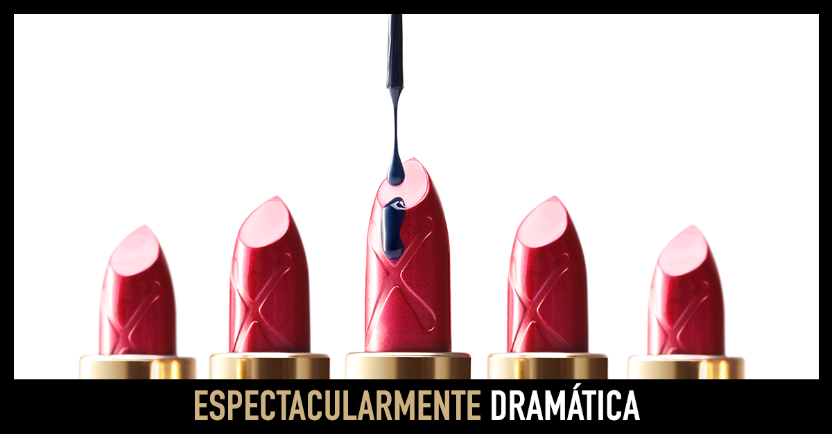 Maxfactorar's tweet photo. Lidiá con el drama. Para un look vampirezco, usá labios en fresa y uñas azul navy. #Glossfinity #ColourElixirLipstick http://t.co/6CMvnPhdQf