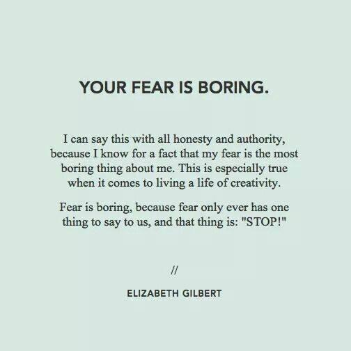 HHwGabrielle's tweet photo. "Your fear is boring." @GilbertLiz http://t.co/jkIR22ejFh