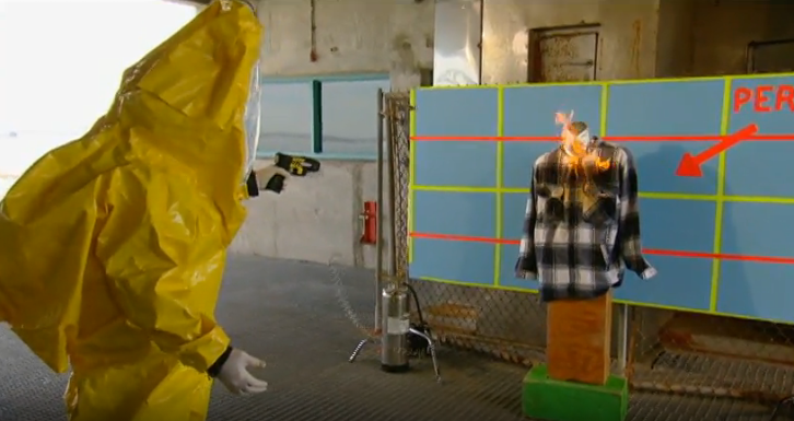 MythBusters's tweet photo. You have the right to be on FIRE! #MythBusters http://t.co/Bmu2KZu2NR http://t.co/KF4NtDjS8M