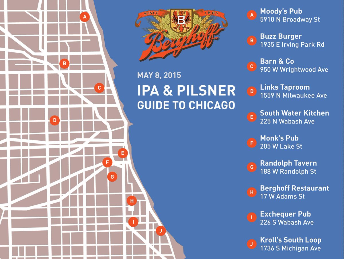 .<a href="/RandolphTavern/">Randolph Tavern</a>, <a href="/monkspubchicago/">Monk's Pub Chicago</a>, <a href="/exchequerpub/">Exchequer Pub</a>, <a href="/buzzbarchicago/">Buzz Burgers & More</a>, &amp; @SouthWaterCHI have new IPA &amp; Pilsner tonight!