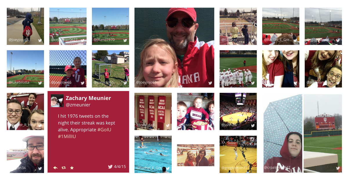 IUHoosiers's tweet photo. And big THANK YOU to #HoosierNation for getting us to this point! #1MillIU #GoIU http://t.co/KTVRCQM6sc
