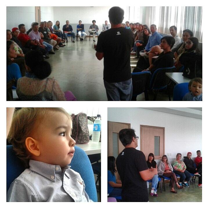 Presentes en la <a href="/UcsSigo/">UCS</a> hablando de El Mástil.. #emprendimiento #HechoEnLaRegion #islademargarita #comida #malacho
