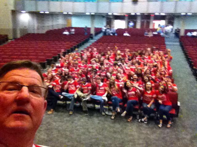 padcoach84's tweet image. Did the rehearsal thang with da gov bunch. Y'all tripping, but much luv 2 all y'all! #hardingstrong!!