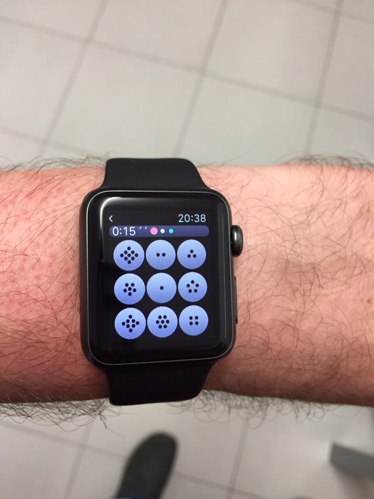 safethegame's tweet photo. This is how Safe: Code Breakers looks on the #AppleWatch http://t.co/uWnSdSiuCY