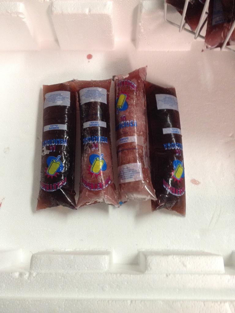 WheresBrianW's tweet photo. The very first  @KOMAUnwindNews Ice Popsicles are here! Cant wait to have our wrappers in!  @BBDApk #ice pop #relax http://t.co/4MhpHkdAhy