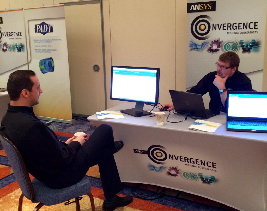 akumarphd's tweet image. Judd Kaiser giving a #ANSYS Enterprise Cloud demo  #ANSYSCloud  #Chicago