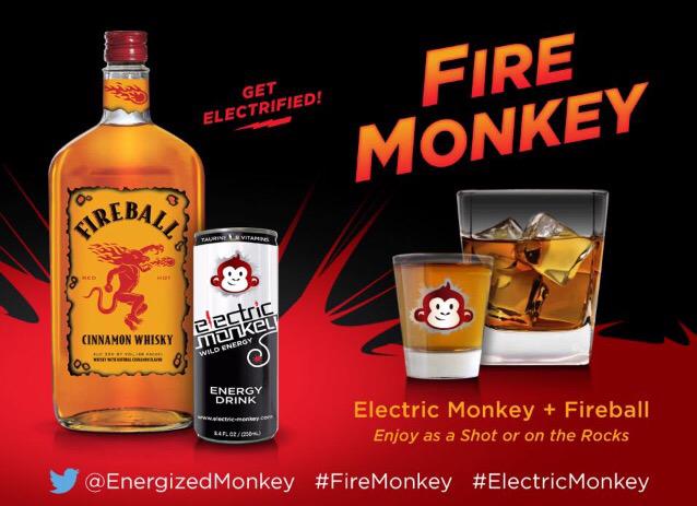 KnoxBev's tweet photo. T.G.I.#FireballFriday!!! 

Thx to our friends at @EnergizedMonkey and @EagleBrews_Buzz for this cool cocktail. ☀️💥 http://t.co/0fZbNvU5Cx