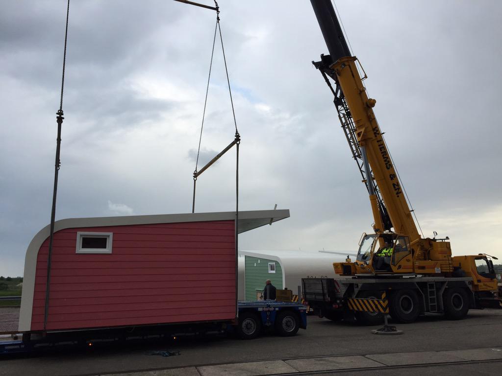 Ook afgelopen 2 weken weer 16 lodges uitgeleverd