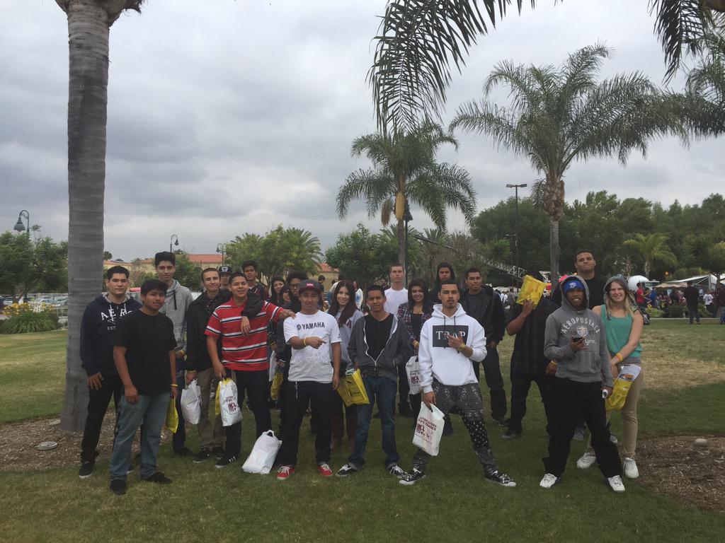 Wednesday students participated in the Inland Empire Construction Career Awareness Day <a href="/calbaptist/">California Baptist University (CBU)</a> <a href="/SanJacintoUSD/">San Jacinto Unified School District</a>