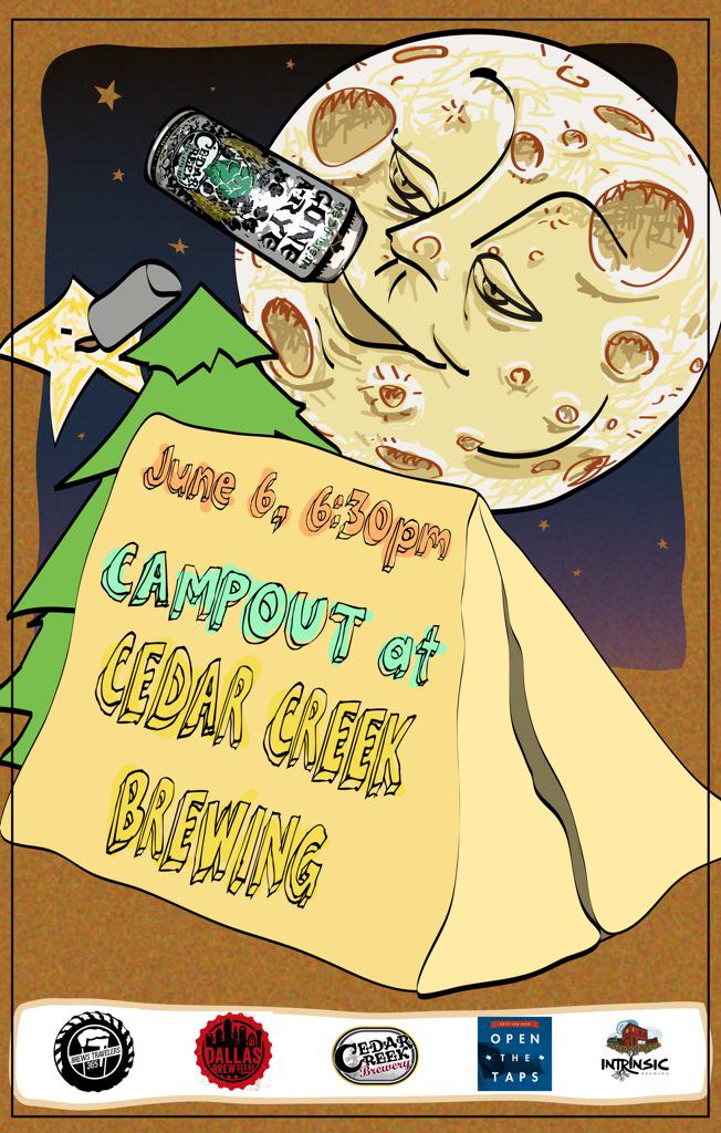 Don't miss our kick ass <a href="/cedarcreekbeer/">Cedar Creek Brewery</a> camp out w/ <a href="/2BrewsTravelers/">Brews Travelers 365</a> benefitting <a href="/OpenTheTaps/">Open The Taps</a> eventbrite.com/e/open-the-tap…