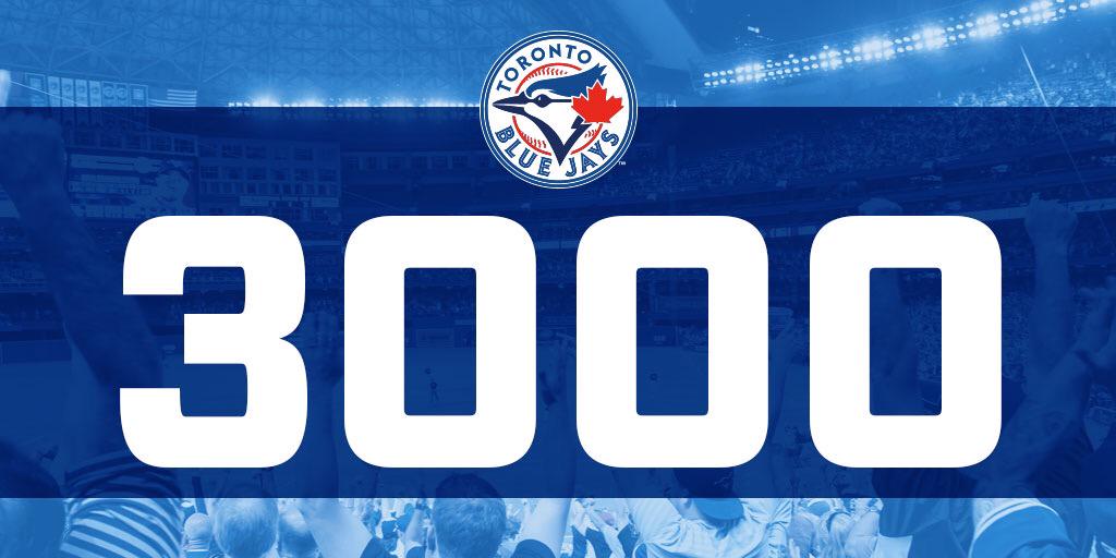 Toronto Blue Jays (@bluejays) on Twitter photo FINAL: <a href="/BlueJays/">Toronto Blue Jays</a> 7, Red Sox 0
3000th win in franchise history! #ComeTogether FINAL: <a href="/BlueJays/">Toronto Blue Jays</a> 7, Red Sox 0
3000th win in franchise history! #ComeTogether
