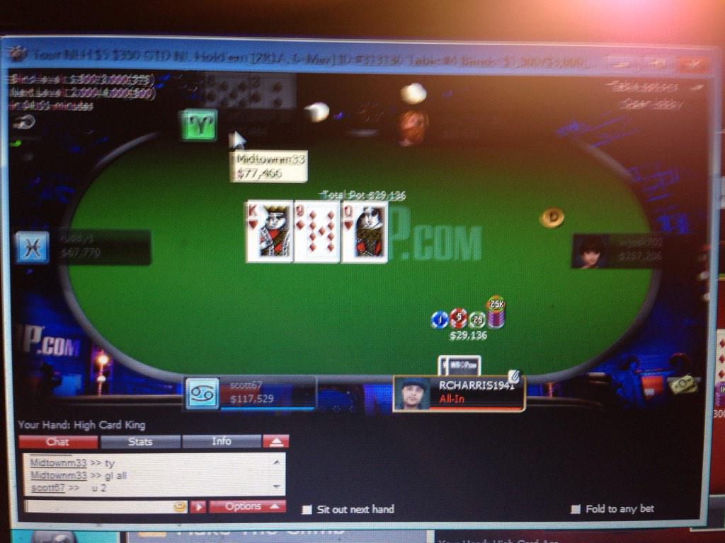 Vegaspokercoach's tweet photo. Back to the final table grind #wsopcom http://t.co/qZCgvOEVwO