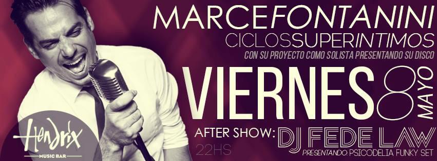 MarceFontanini's tweet photo. Amigos, Nos vemos esta noche en @HendrixMusicBar !!! After show: Dj Fede Law, música que te hará bailar! http://t.co/l79yaKOLKG