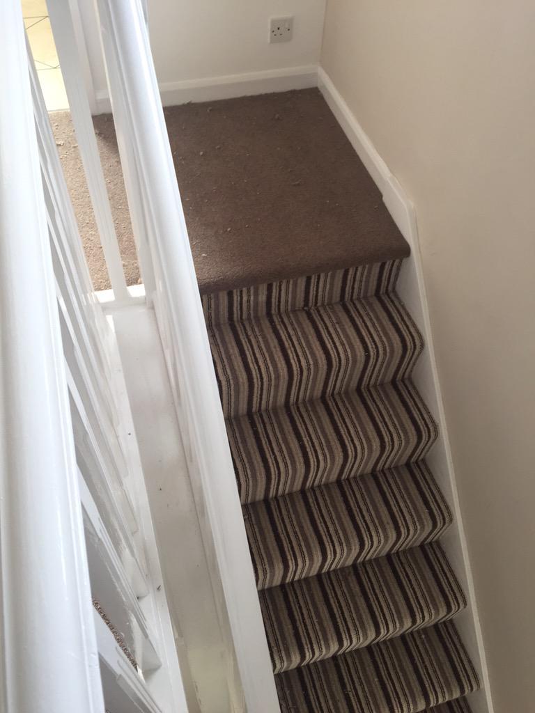 WATS29's tweet photo. Some quality Brockway vogue stripe harmony with matching plain truffle @brockwaycarpets #qualitycarpets http://t.co/PbBupXSG4F