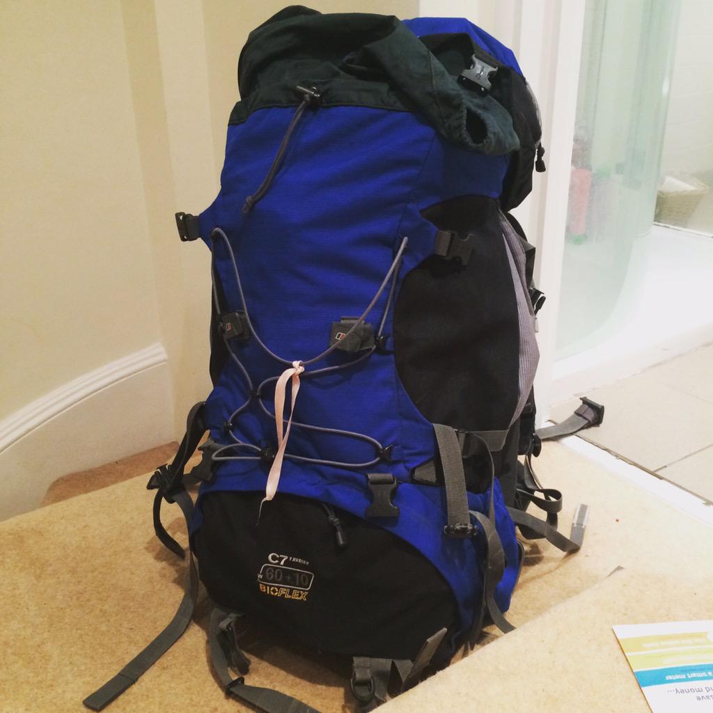 The bag is packed. Can only mean one thing... Next stop #Singapore then on to #bali