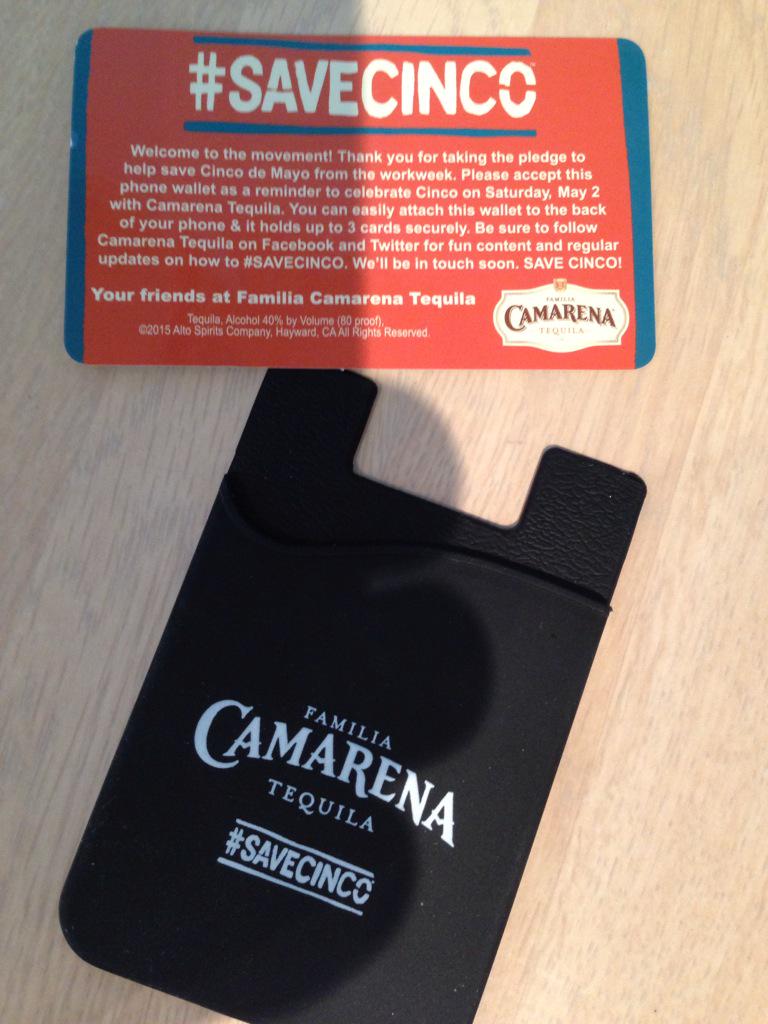 Tiki_Tyme's tweet photo. Even after #CincoDeMayo I am still ready to #SaveCinco. @CamarenaTequila http://t.co/C89zQ30Dte