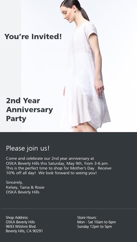 OSKABevHills's tweet photo. Happy Birthday @OSKABevHills!!! We are turning 2 and celebrating it this Saturday!! http://t.co/3msgOXCVWQ