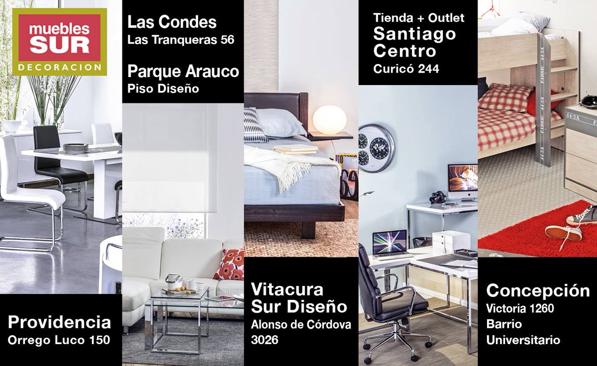 Muebles_Sur's tweet photo. Fin de semana perfecto para visitar nuestras tiendas.
Inspírate amoblando y decorando con nuestros diseños. http://t.co/vtfysvkKN0