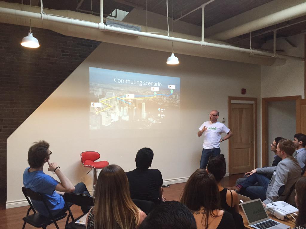 LaCommuneMTL's tweet photo. @netlift_me sharing ideas for #mtlshare http://t.co/m2B0ms7efZ