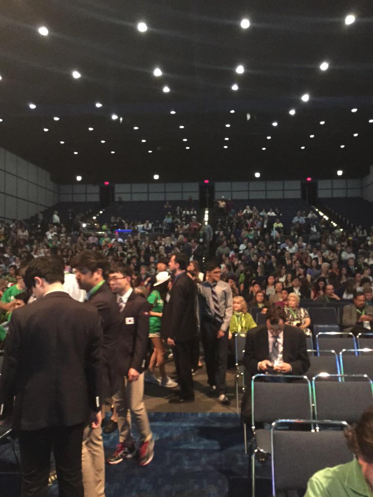 damonpolat's tweet photo. Isweeep opening ceremony will be starting in a few minutes http://t.co/O8ZqCBWfdz
