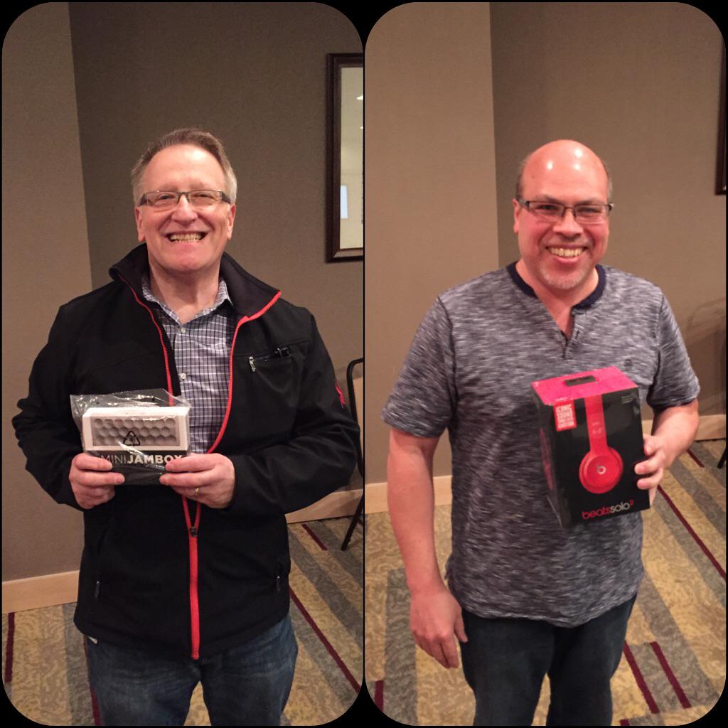 Kamloops VMUG (@kamloopsvmug) on Twitter photo Today's <a href="/Tintri/">Tintri</a> and <a href="/zertocorp/">ZertoCorp</a> winners at the Kamloops #vmug <a href="/MyVMUG/">VMware User Group</a> Today's <a href="/Tintri/">Tintri</a> and <a href="/zertocorp/">ZertoCorp</a> winners at the Kamloops #vmug <a href="/MyVMUG/">VMware User Group</a>