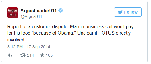 ChadBirger's tweet photo. I hope that we got this cleared up today #SouthDakota #ObamaSD http://t.co/qhpUgPDNzN