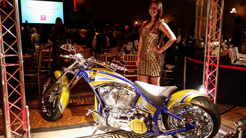 IncaKolaUSA's tweet photo. Unveil is here!!! amazing reception at the unveil!!! #OCChoppers #RFAfighting #AXSTV #ESNY #Vetscount Thank You!! http://t.co/4XNfwe1tRQ