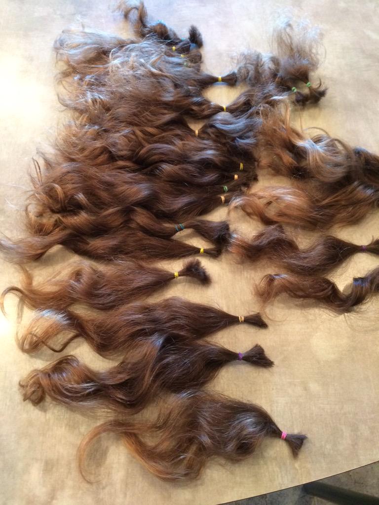Troy_Storey's tweet image. The time has come for my youngest son to donate his hair. Proud of you Austin. #lessconditioner